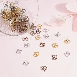 120 pièces 3 couleurs pendentifs en alliage de style tibétain&nbsp;TIBEP-PH0001-75