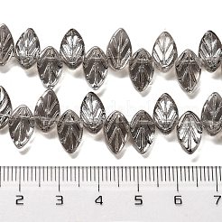 FilI di perline in vetro placcato&nbsp;EGLA-B004-02A-PL01