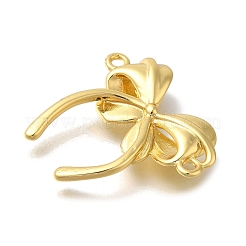 Gestellplattierung Messing Bowknot Verbindungsstück Charms&nbsp;KK-I716-27G