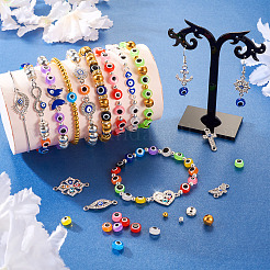 Bausatz für das Armband des bösen Blicks&nbsp;DIY-TA0004-41