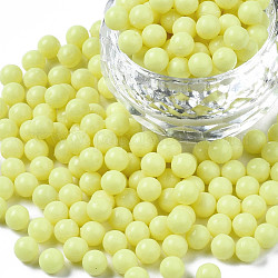 Perline fusibili solubili in acqua di plastica, per l'artigianato dei bambini, perline melty fai da te, tondo, melata, 5mm