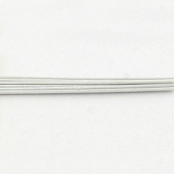 Filo di coda di tigre, acciaio inossidabile rivestito di nylon 304, fumo bianco, 23 gauge, 0.6mm, circa 3608.92 piedi (1100 m)/1000 g