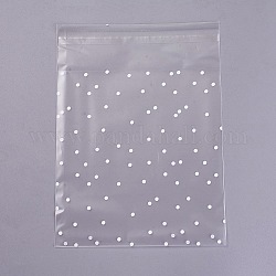 Plastiktüten, mit Klebe, matt, Transparent, 19x14 cm, 100 Stück / Beutel