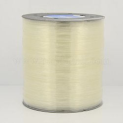 Korean Elastic Crystal Thread, Clear, Clear, 0.8mm, about 1093.61 yards(1000m)/roll