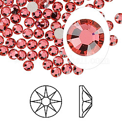 Cabujones de Diamante de imitación cristal austriaco, pasiones de cristal, Aluminio, Xirius rosa, 2088, 289 rosa _indian, 4.6~4.8mm