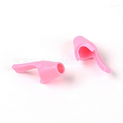 Empuñaduras de lápiz de polietileno para niños, herramienta de corrección de postura de agarre, rosa, 34x15x16.5mm