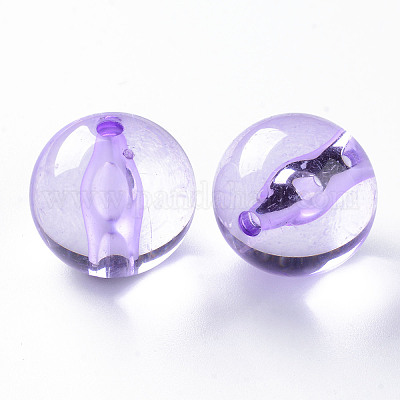 Perles en acrylique transparente&nbsp;MACR-S370-A20mm-746-1