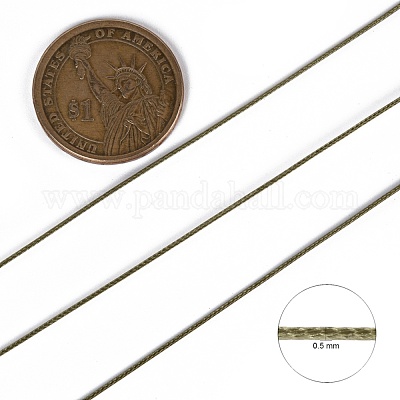 Cordon de polyester ciré&nbsp;YC-0.5mm-116-1