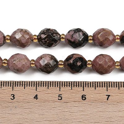 Natur Rhodonit Perlen Stränge&nbsp;G-N342-149I-07-1