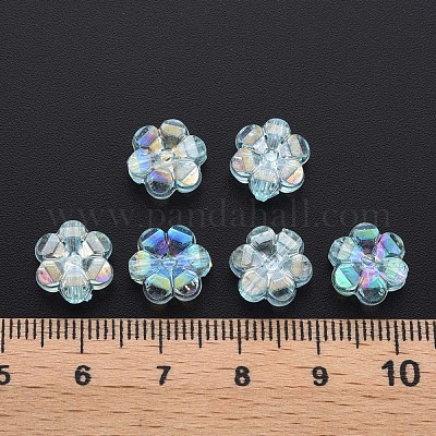 Perles en acrylique transparente&nbsp;MACR-S373-06-C03-1