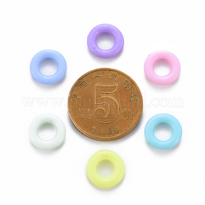 Opake Acryl Verknüpfung Ringe&nbsp;MACR-S373-30H-1