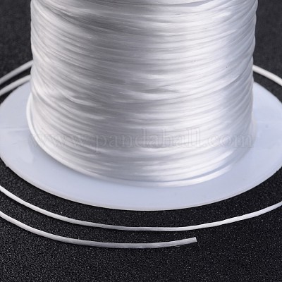 1roll Flat Elastic Crystal String Elastic Beading Thread for
