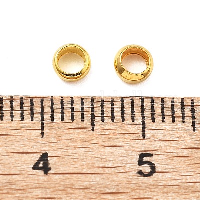 Perles à écraser en laiton &nbsp;KK-S509-01G-06-1