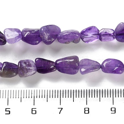 Natürlichen Amethyst Perlen Stränge&nbsp;G-P497-01C-21-1