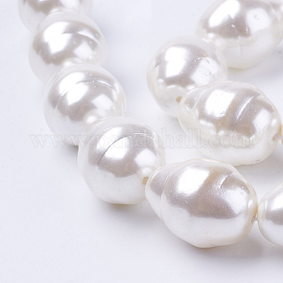 Chapelets de perles de coquille&nbsp;BSHE-L035-A02-1