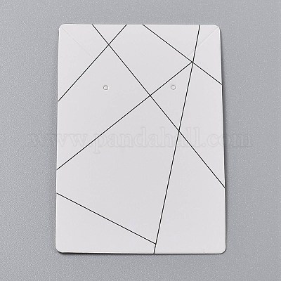 Wholesale Square Paper Earring Display Cards 