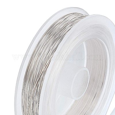 Shop BENECREAT 0.25mm(30Gauge) Tarnish Resistant Copper Wire 150m Silver Jewelry  Beading Wire for Crafts Beading Jewelry Making for Jewelry Making -  PandaHall Selected