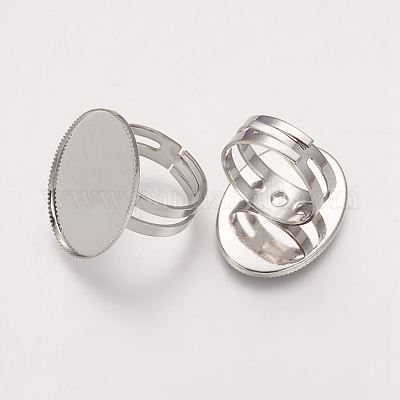 Ottone basi anello pad&nbsp;X-KK-B648-P-1