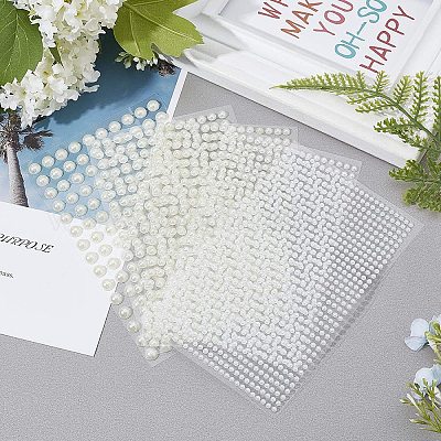 Wholesale Acrylic Imitation Pearl Stickers 