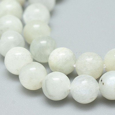 Wholesale Natural White Moonstone Beads Strands 