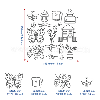 Wholesale BENECREAT Flower Pattern Metal Stencil 