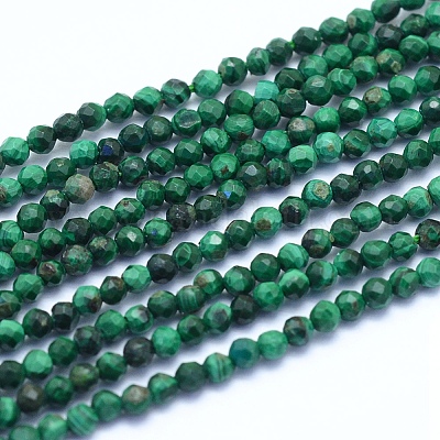 Chapelets de perles en malachite naturelle&nbsp;G-I279-E15-01-1