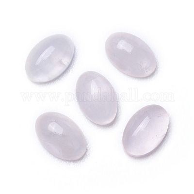Rosa naturale cabochon di quarzo&nbsp;G-F605E-01A-1
