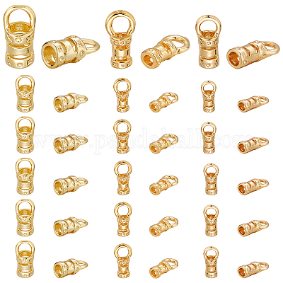 Wholesale PandaHall 60pcs 24K Gold Jumps Rings 