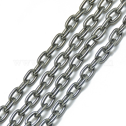 Chaînes de câbles en aluminium non soudées X-CHA-S001-002A-1