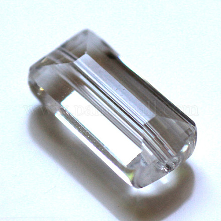 Abalorios de cristal austriaco de imitación SWAR-F081-6x12mm-01-1