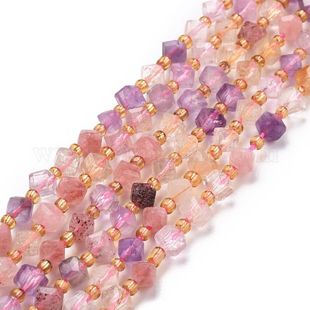 Natural Spinel Beads Strands G-P463-21-1