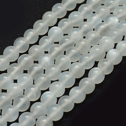 Filamenti di branelli di luna bianca naturale G-G733-6mm-1