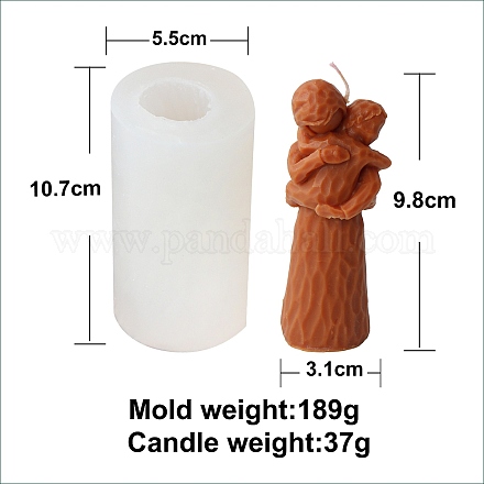 Moldes de velas de silicona diy para el día de la madre PW-WG14553-03-1