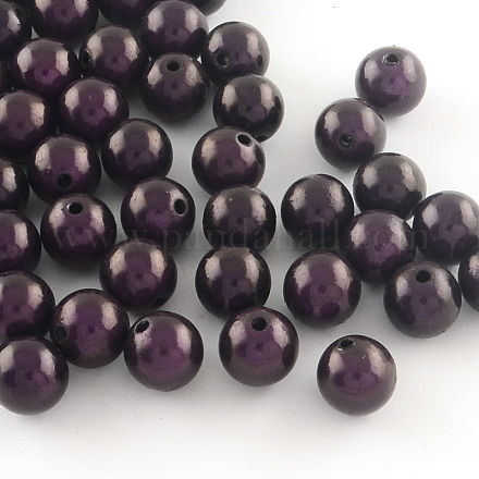 Perles acryliques laquées X-MACR-Q154-14mm-N06-1