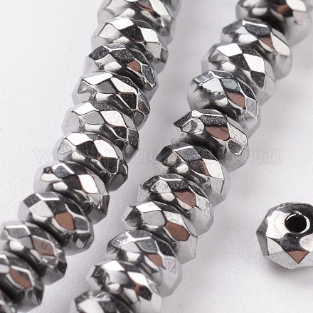 Non-magnetic Synthetic Hematite Beads Strands G-A140-10-1