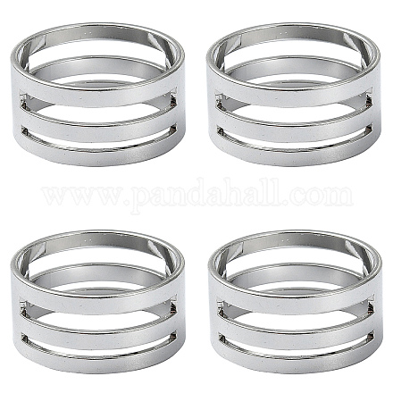 4 Stück Messingringe RJEW-YW0001-06P-1