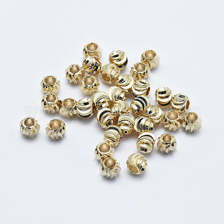 Perles en laiton KK-G331-49G-4x3-NF-1