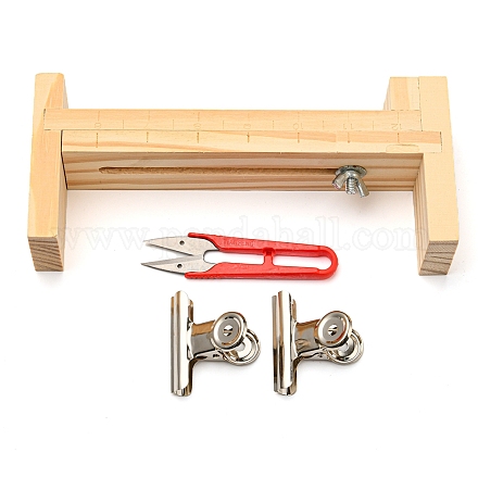 Инструмент для вязания деревянных браслетов TOOL-WH0155-20-1