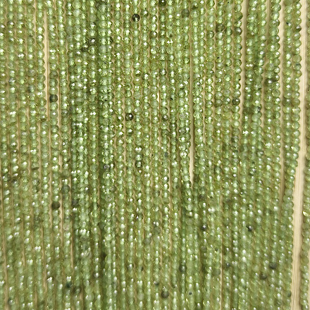 Natürlichen Peridot Perlen Stränge G-RM250104-A4-1