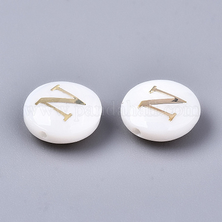 Perles de coquillages naturels d'eau douce SHEL-S266-12N-1
