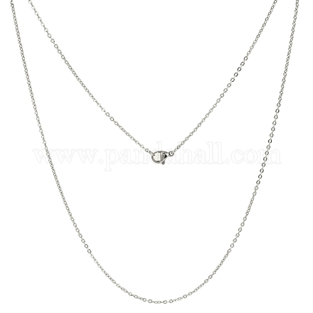 304 Stainless Steel Cable Chains Necklaces X-STAS-S029-02-1