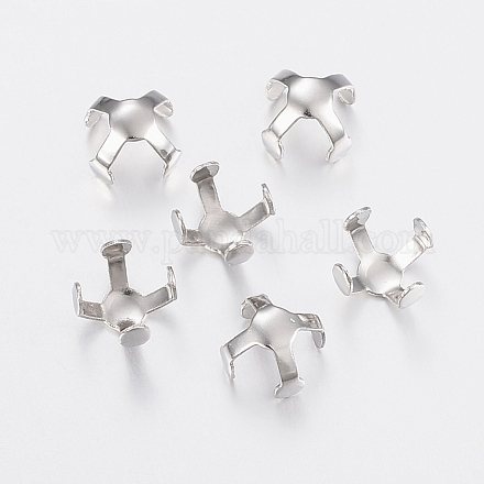 Configuración de garra de diamante de imitación de 304 acero inoxidable STAS-E149-05P-1