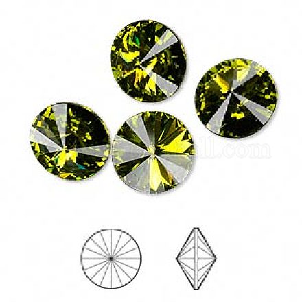 Cabujones de Diamante de imitación cristal austriaco 1122-SS29-F228-1