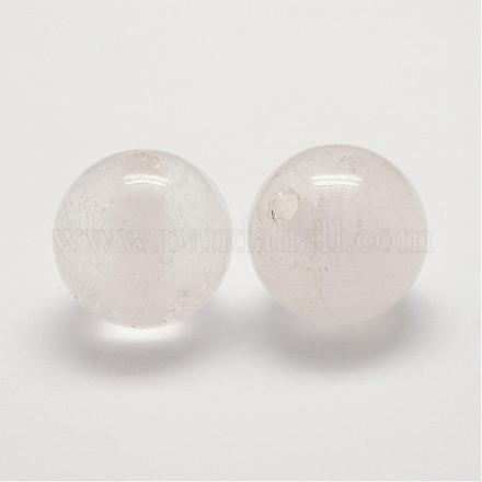 Perlas de cristal de cuarzo natural G-N0248-01-1