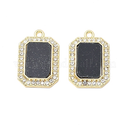 Подвески из сплава и страза FIND-B051-09G-1