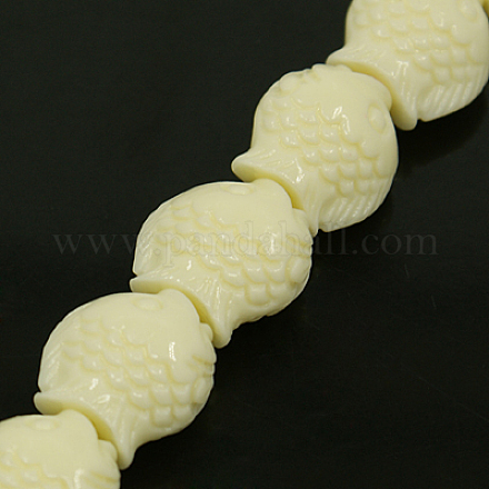 Synthetic Coral Beads Strands CORA-F004-14-1
