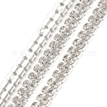 Cadenas de strass Diamante de imitación de bronce CHC-T006-03-1