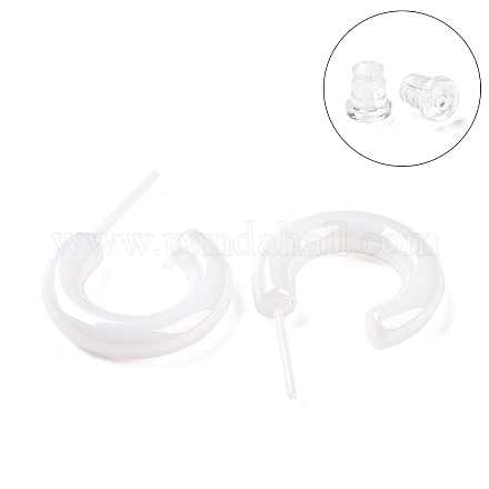 Boucles d'oreilles en céramique de zircone biocéramique hypoallergénique EJEW-Z023-02G-1