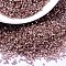 MIYUKI Delica Beads, Cylinder, Japanese Seed Beads, 11/0, (DB1879) Silk Inside Dyed Beige AB, 1.3x1.6mm, Hole: 0.8mm, about 2000pcs/10g