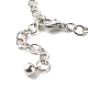 Étoile de mer & tortue & cauris forme de coquille 304 ensemble de bracelets à breloques en acier inoxydable pour fille femmes BJEW-JB06984-9